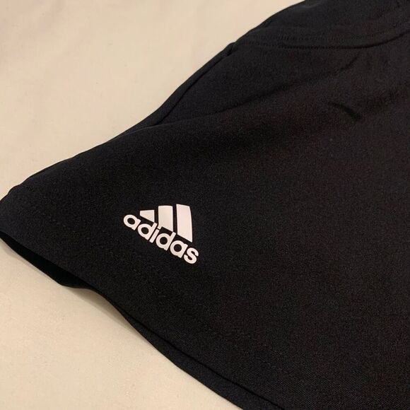 Adidas Climate Sz L Tennis Golf Pull On athletic Shorts Skort Skirt black - Picture 3 of 8